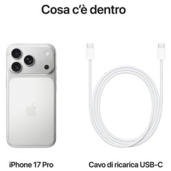 SMARTPHONE APPLE IPHONE 17 PRO MG8G4QL/A SILVER 6.3" 256GB