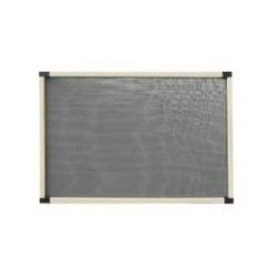 ZANZARIERA A RETE 100X70 CM PROFILO IN ALLUMINIO MANIFATTURA QUATTRO