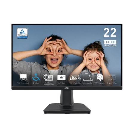 msi pro pro mp225 21.5 fhd hdmi d-sub black