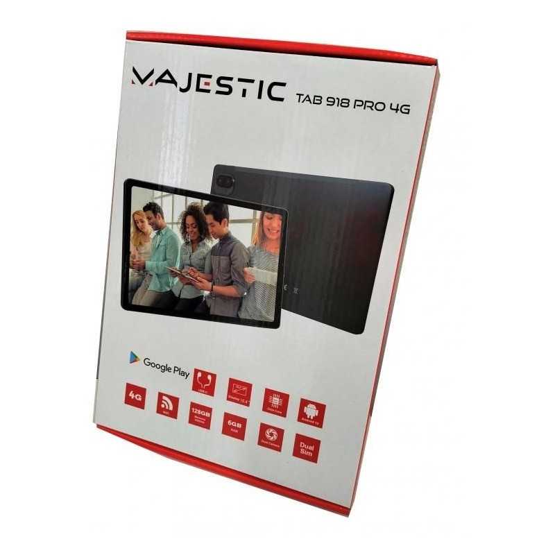 Majestic tab-918 pro 4g lte 10,1 ips hd 128gb android 13