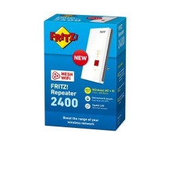 AVM FRITZ! REPEATER 2400 EDITION INTERNATIONAL, WIRELESS EXTENDER BIANCO, 2.4/5GHZ IEEE 802.11AC/N/G