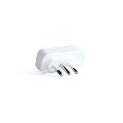 MACH POWER Spina ribassata 10A 2P+T, colore bianco