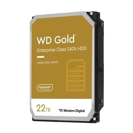 WD HARD DISK SATA3 3.5" ENTERPRISE 22000GB(22TB) WD221KRYZ WD GOLD 512MB CACHE 7200RPM