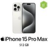 iphone 15 pro max 512gb white titanium/2y - b