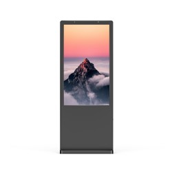 Totem Digital Signage 55" Outdoor IP65, Android 11, 4GB RAM, 32GB ROM, Colore Nero