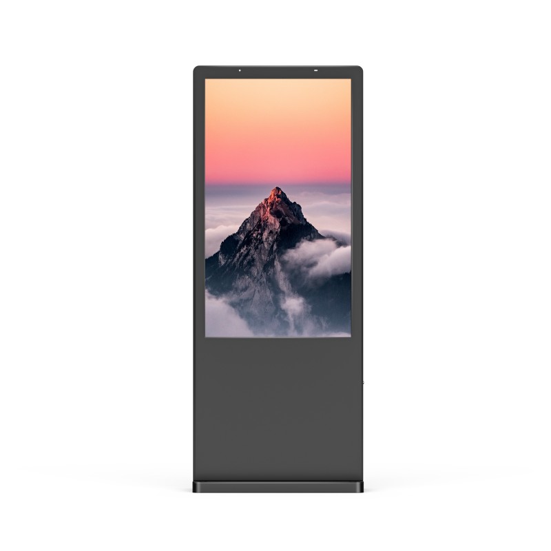 Totem Digital Signage 55" Outdoor IP65, Android 11, 4GB RAM, 32GB ROM, Colore Nero