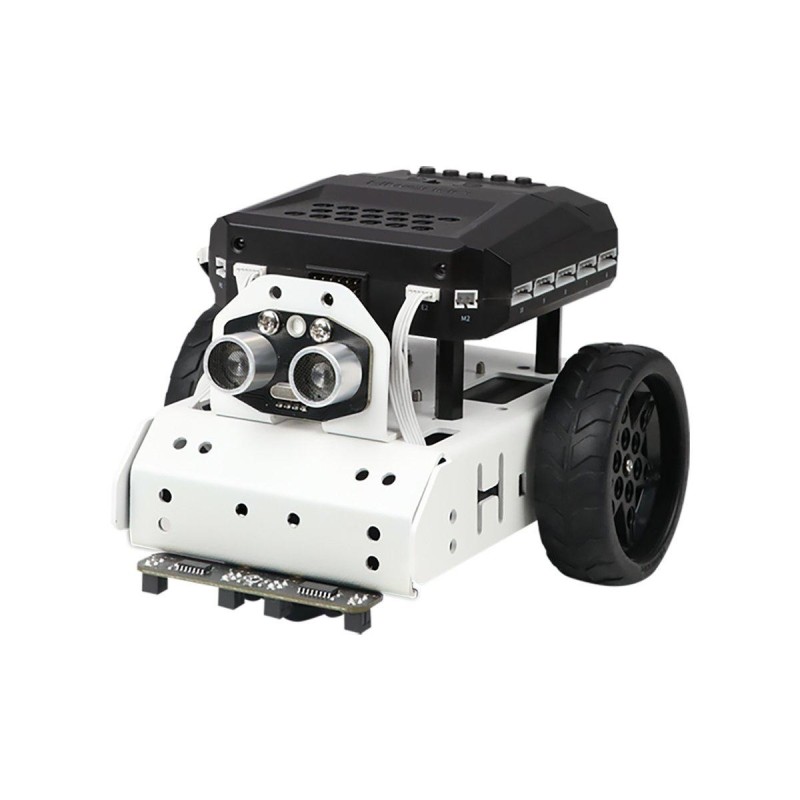 HIWONDER Robot didattico con linguaggio di programmazione Scratch e Python con più di 10 sensori