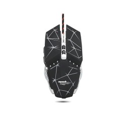 Mouse da gaming USB 3200 DPI con 7 tasti con retroilluminazione a 4 colori