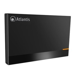 BOX EST X HD2.5" SATA ATLANTIS P012-SU366-B2 USB3.0 PLASTICA ABS LUCIDA NERO