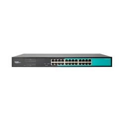 Switch 24 porte gigabit unmanaged, per armadi rack 19"