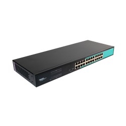 Switch 24 porte gigabit unmanaged, per armadi rack 19"