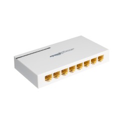 Switch 8 porte gigabit unmanaged, versione desk