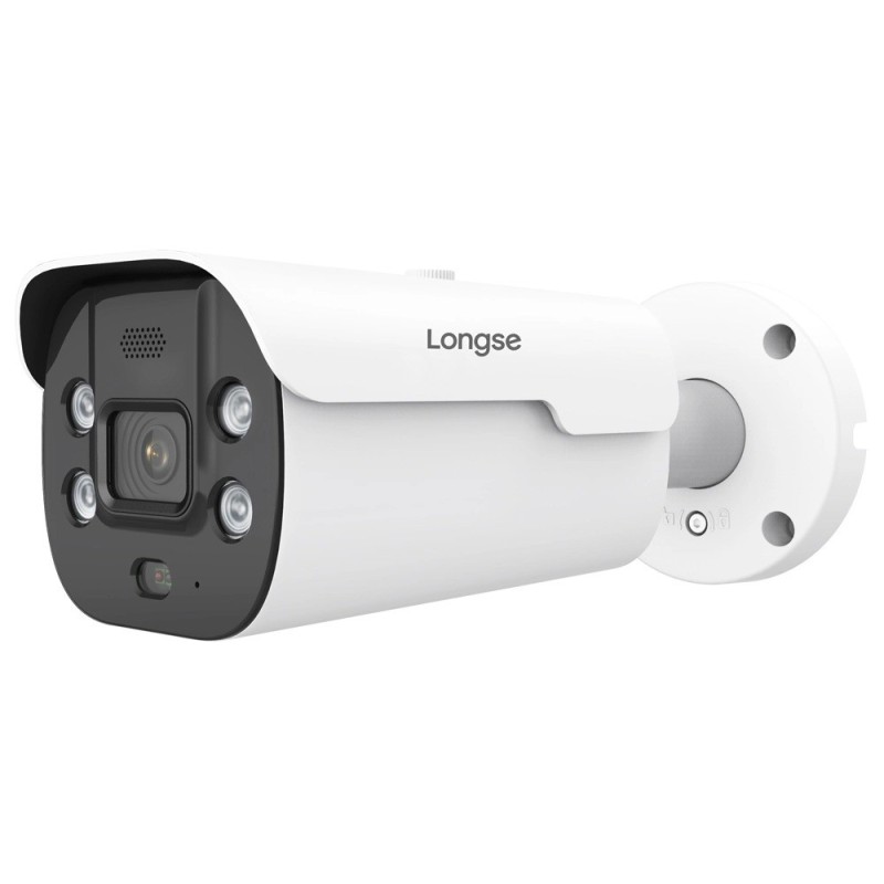 Longse Videocamera bullet Pro IP 5MP, con ottica da 3,6mm,IR fino a 40 metri, PoE, SD slot, microfono, audio