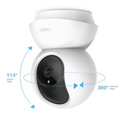 VIDEOCAMERA WIRELESS TP-LINK TC70 RIS.1080P, 2.4GHZ- SUPPORTA MICRO SD FINO 128GB (NO INCL.)