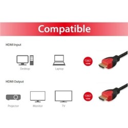 CAVO HDMI 2.0 EQUIP 119341 HQ M-M 1MT NERO