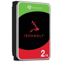 HARD DISK SATA3 3.5" X NAS 2000GB(2TB) SEAGATE IRONWOLF ST2000VN003 5900RPM CACHE 256MB PER NAS DA 1 A 8 UNITà CERTIFIED REPAIR