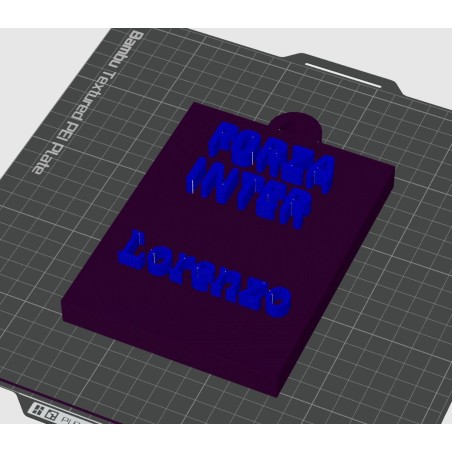 Forza squadra calcio da persona