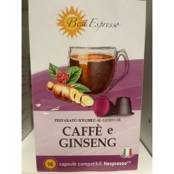 CAPSULE CAFFE' E GINSENG